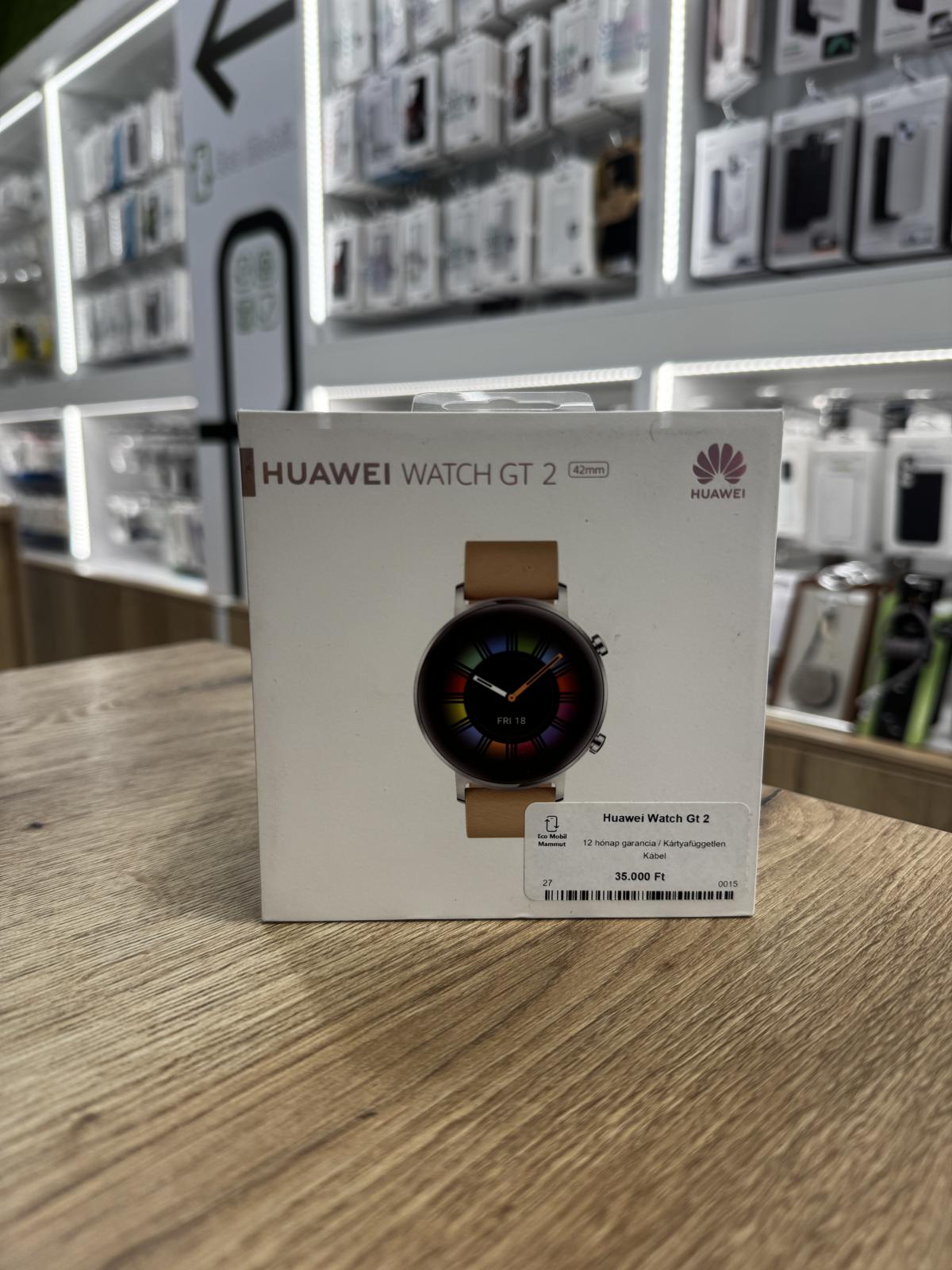 Huawei Watch GT2 42mm Bluetooth, 12 hó garancia