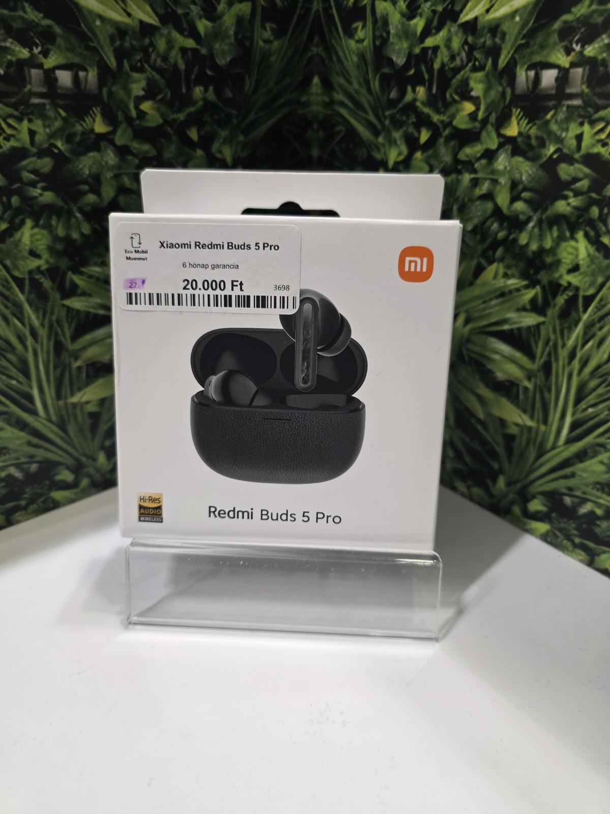 Xiaomi Redmi Buds 5 Pro Bluetooth, 12 hó garancia