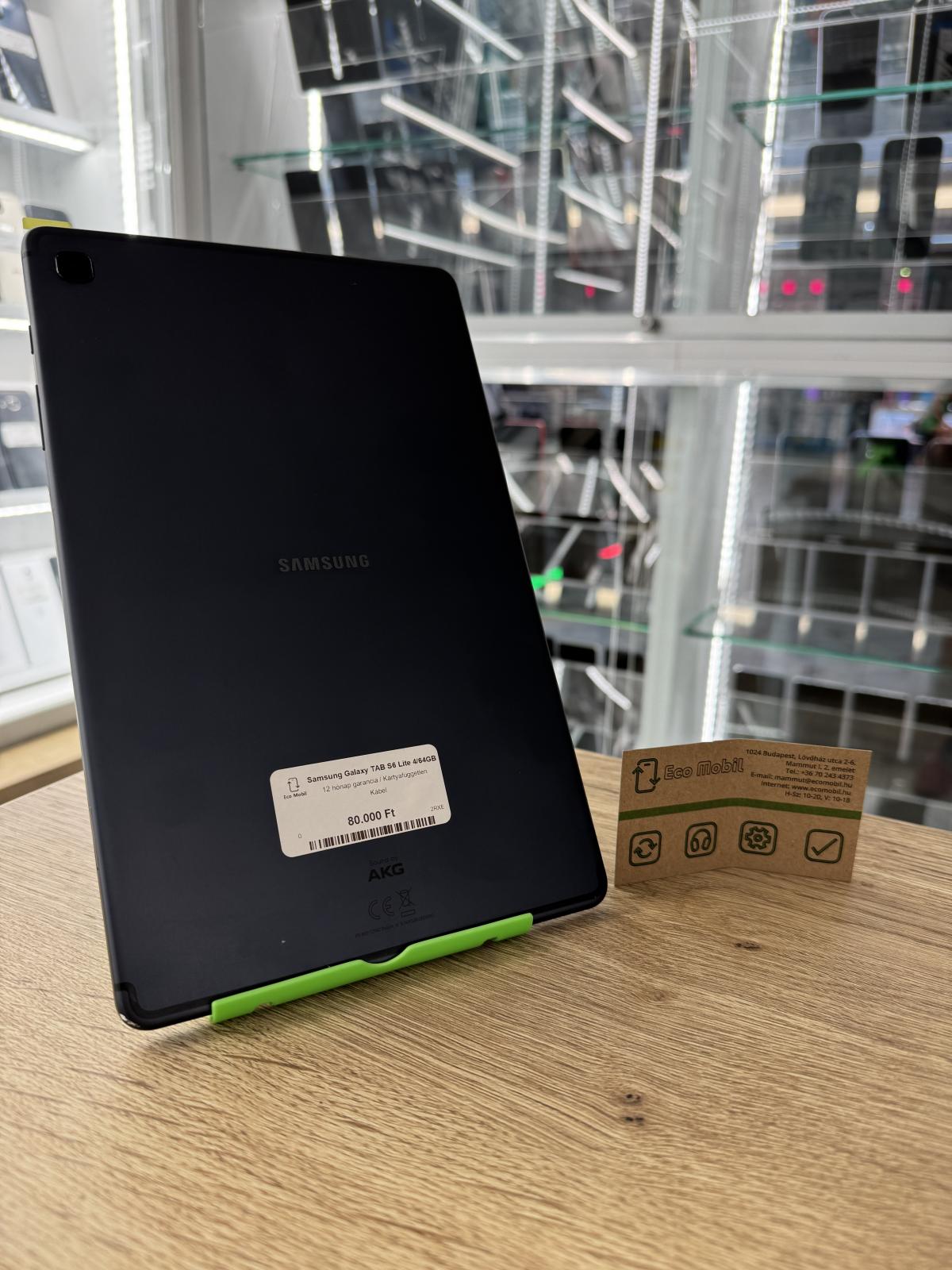 Samsung Galaxy Tab S6 Lite Bluetooth 64 GB 4 GB Ram, 12 hó garancia