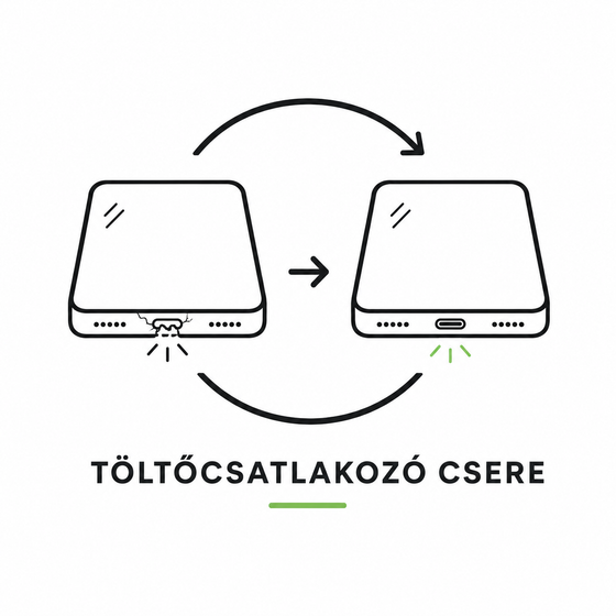Apple iPhone 11 Dock(töltőcsatlakozó) Csere